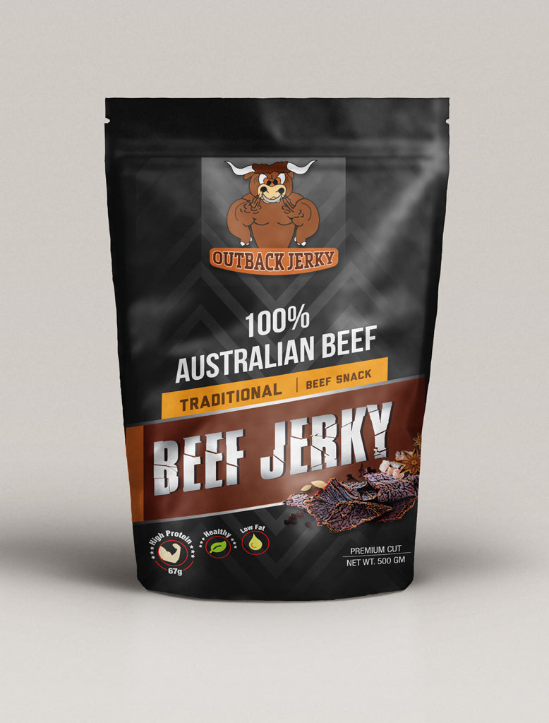 Traditional Bulk Beef Jerky 500g