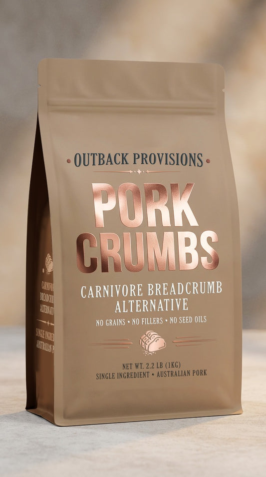 Pork Panko Crumbs Made with Pork Rind Cooked in Lard 1kg